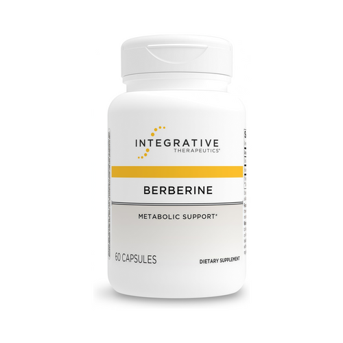 Integrative Therapeutics® Berberine - 1000–1500 mg Daily - Berberine HCL Supplement for Metabolic Support* - Gluten-Free & Vegan Supplements for Men & Women - 60 Capsules